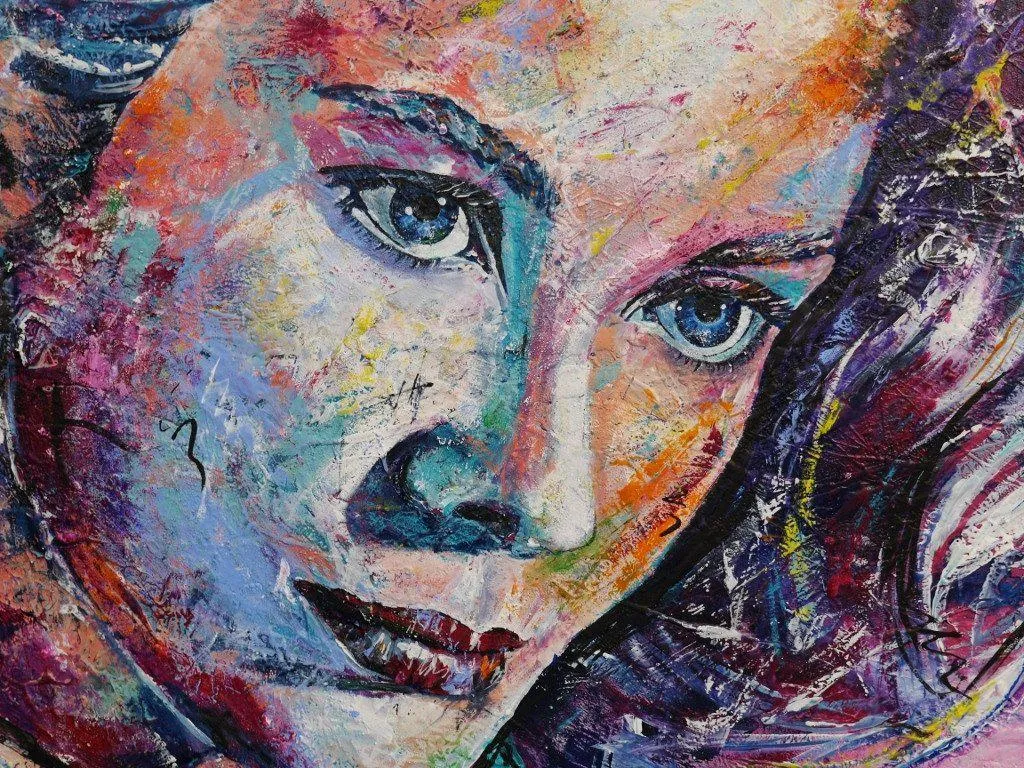 Princess Grace 190cm x 100cm Grace Kelly Painting (SOLD)