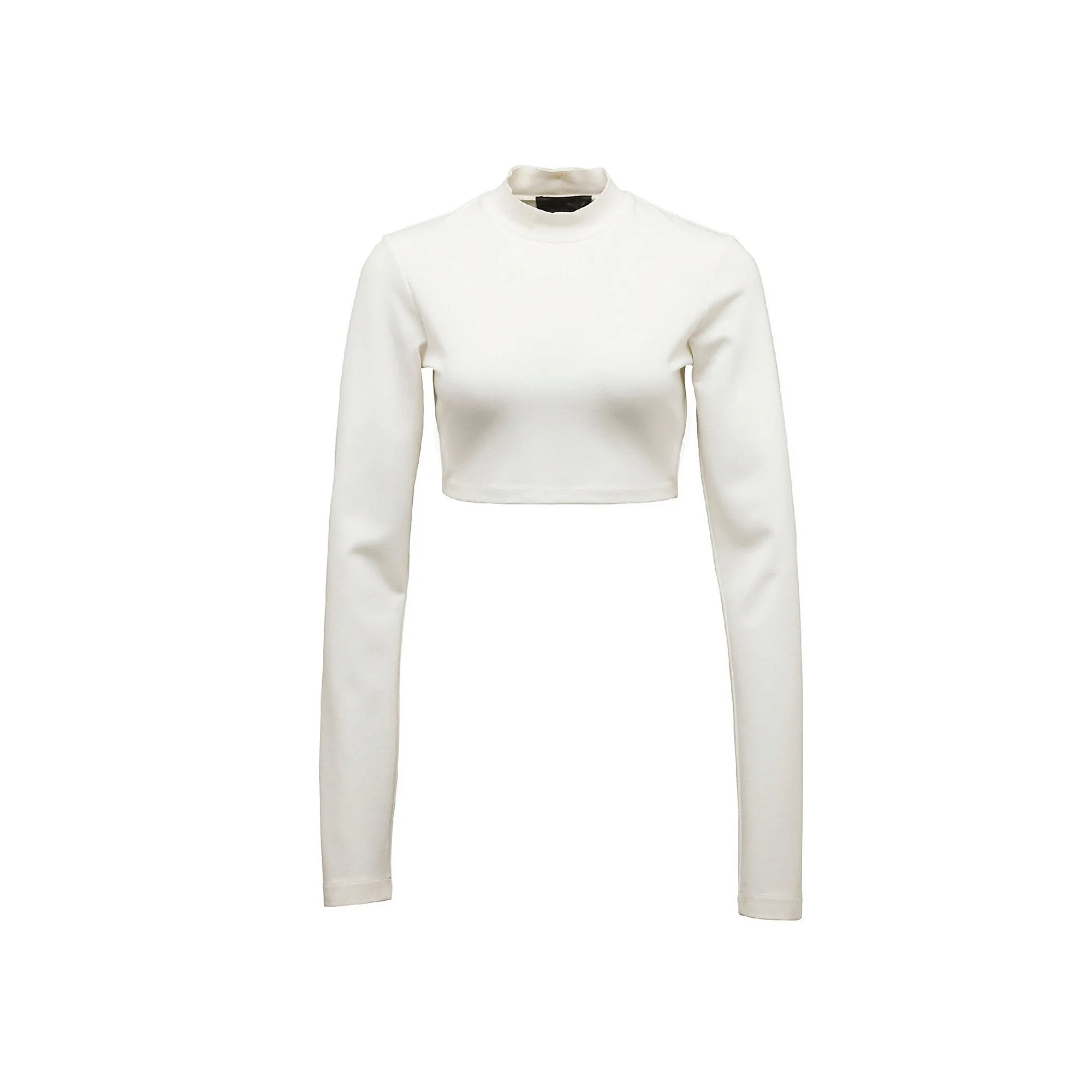 Puma by Rihanna LS Cropped Mock Neck Top  [573174-02]