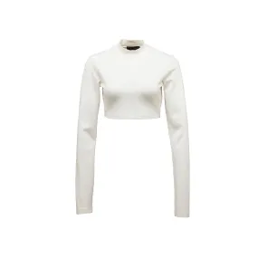 Puma by Rihanna LS Cropped Mock Neck Top  [573174-02]