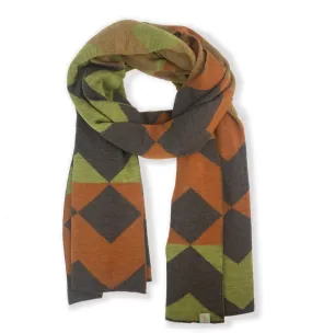 SCARVES - HARLEQUIN - EXTRA FINE MERINO WOOL
