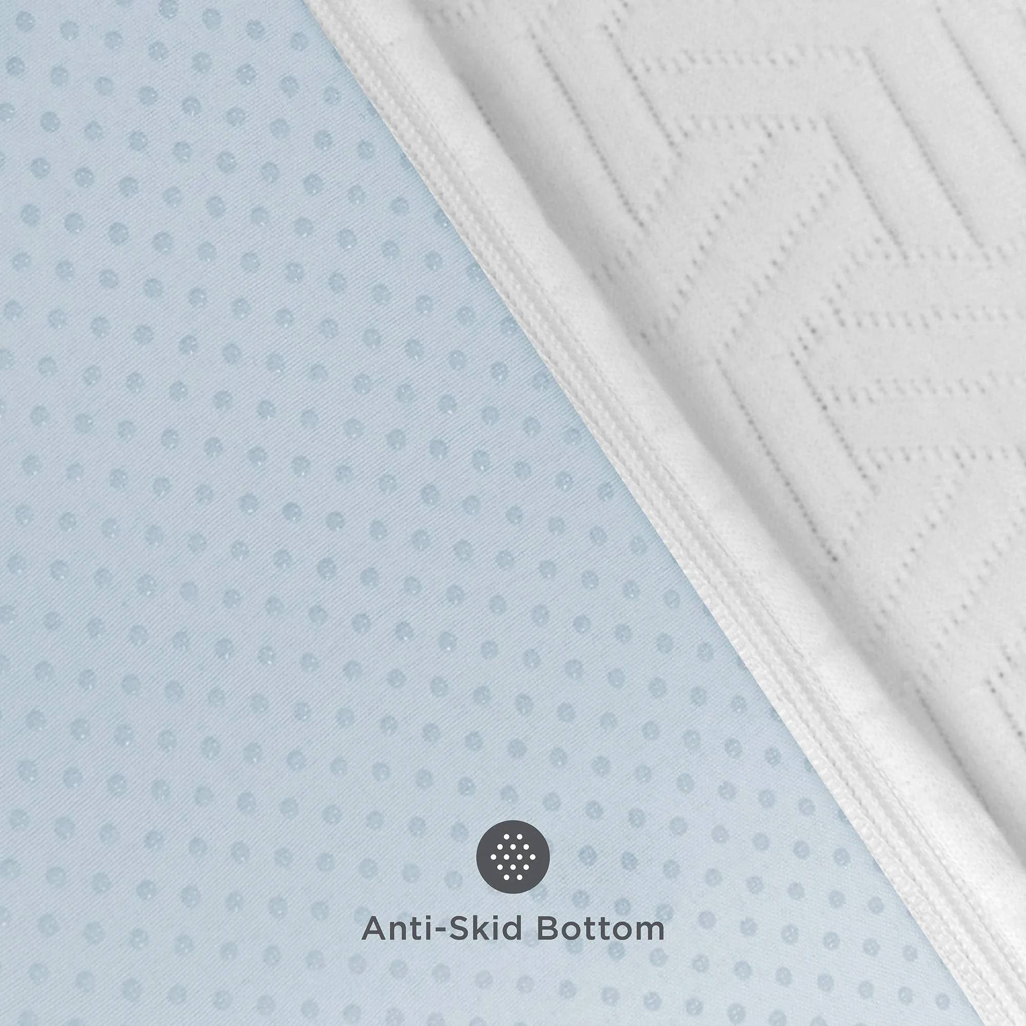 SensorPEDIC 2-Inch Prime Gel-Infused Mattress Topper, Twin, White