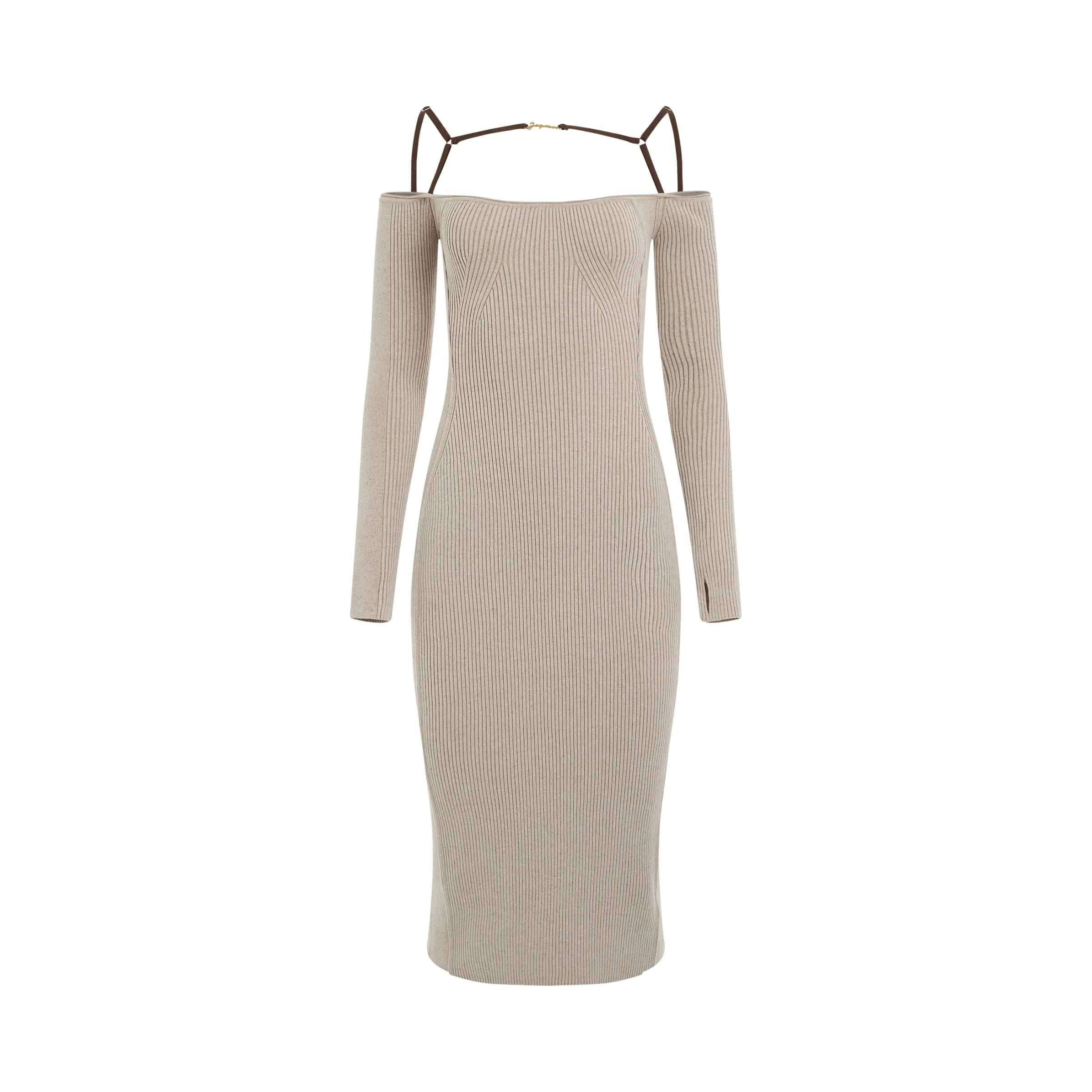 Sierra Dress in Light Brown