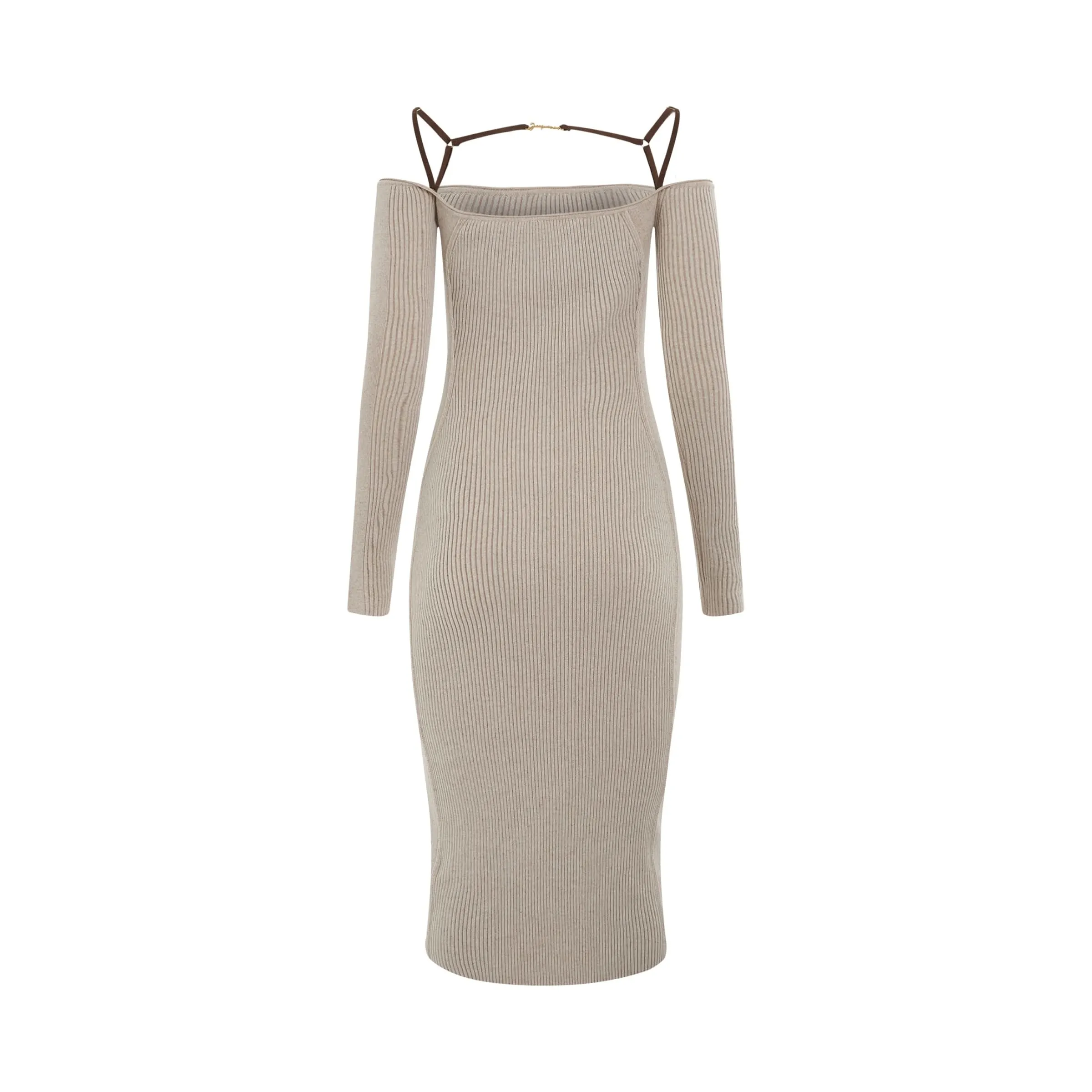 Sierra Dress in Light Brown