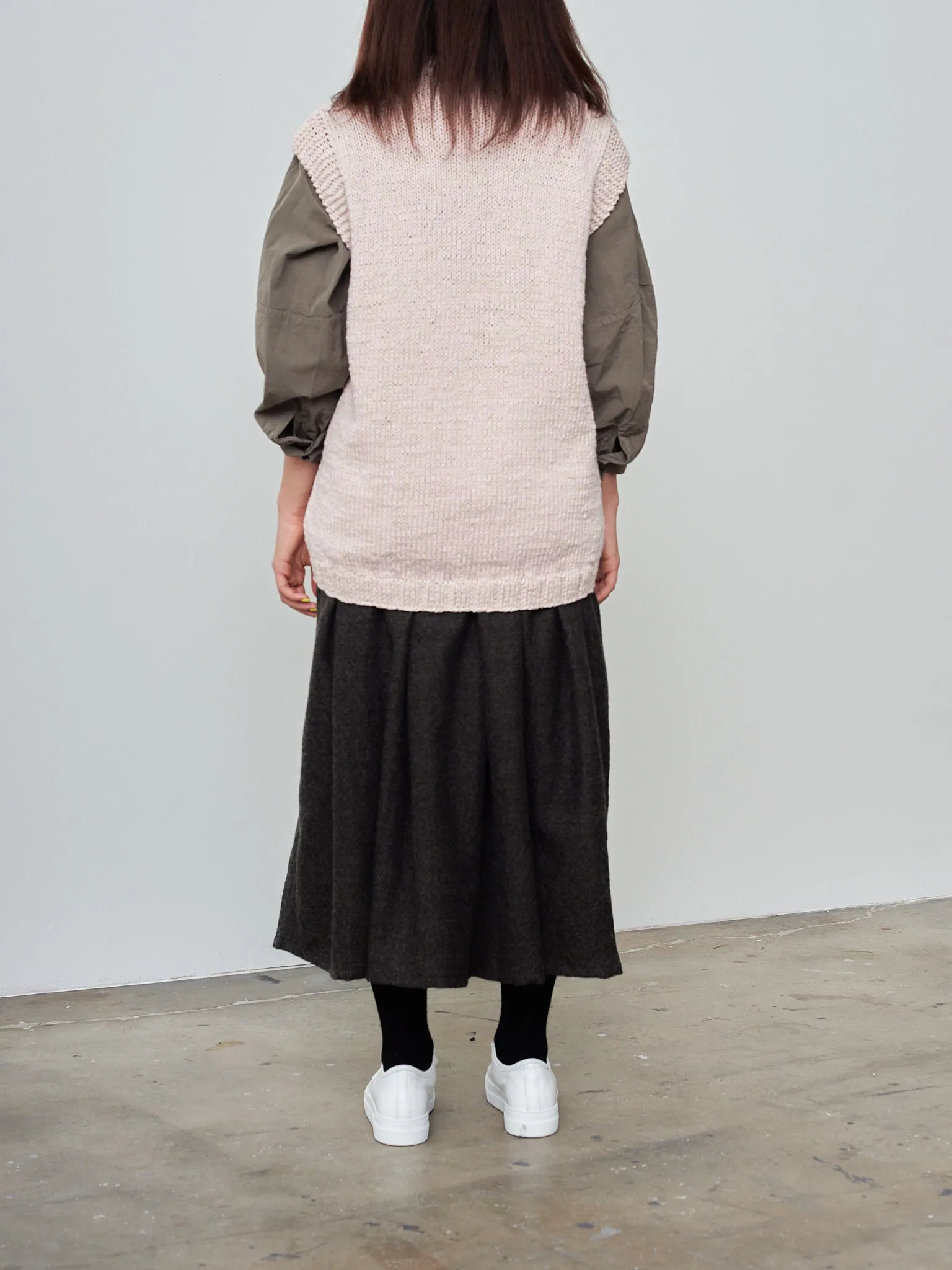 Sleeveless Sweater - Pink