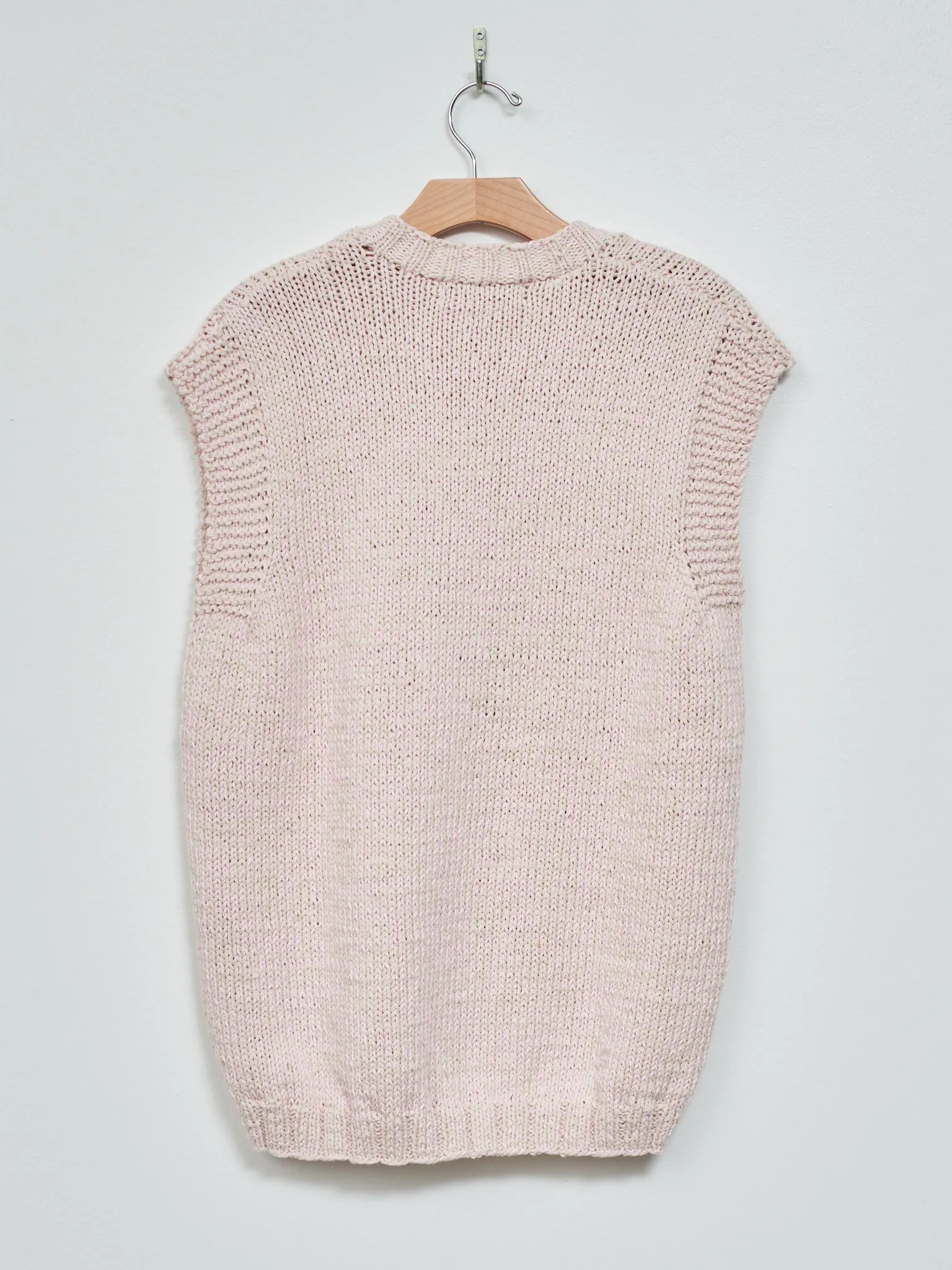 Sleeveless Sweater - Pink