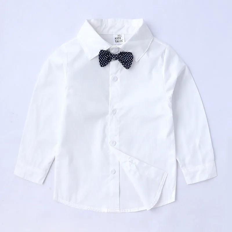 Spring Autumn Baby Boys Gentleman Style Clothes Sets