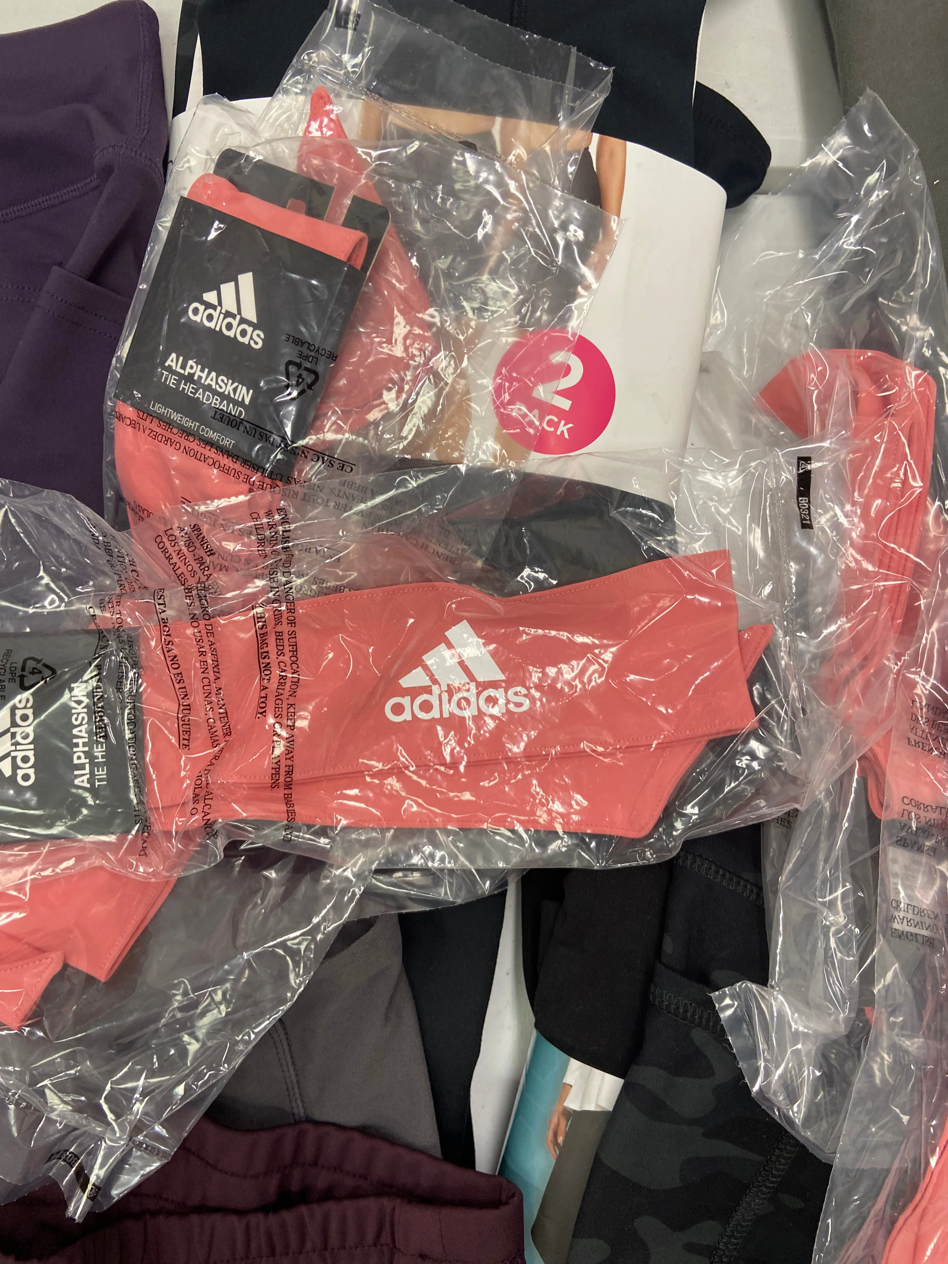 Women's Clothing Activewear Bottoms and Others Wholesale Lot, ADIDAS, SKETCHERS, SPYDER, DANSKIN, MATTY M, MONDETTA and more, 23 items, Shelf Pulls, MSRP $760