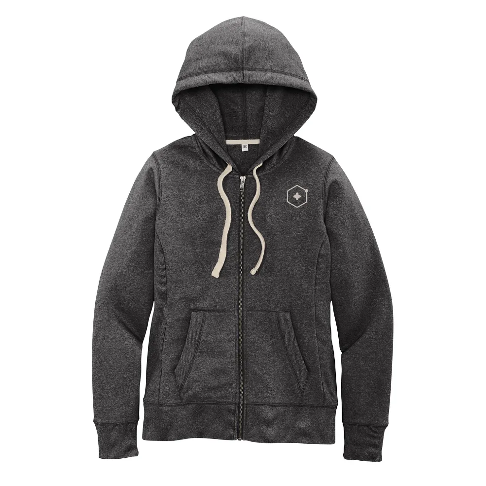 Women's District Re-Fleece Full Zip Hoodie